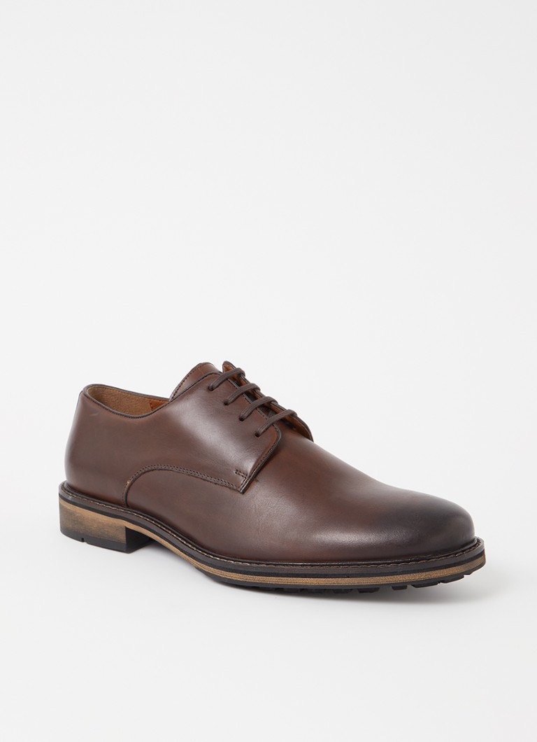 Skórzane, sznurowane buty Barrett marki Dune London