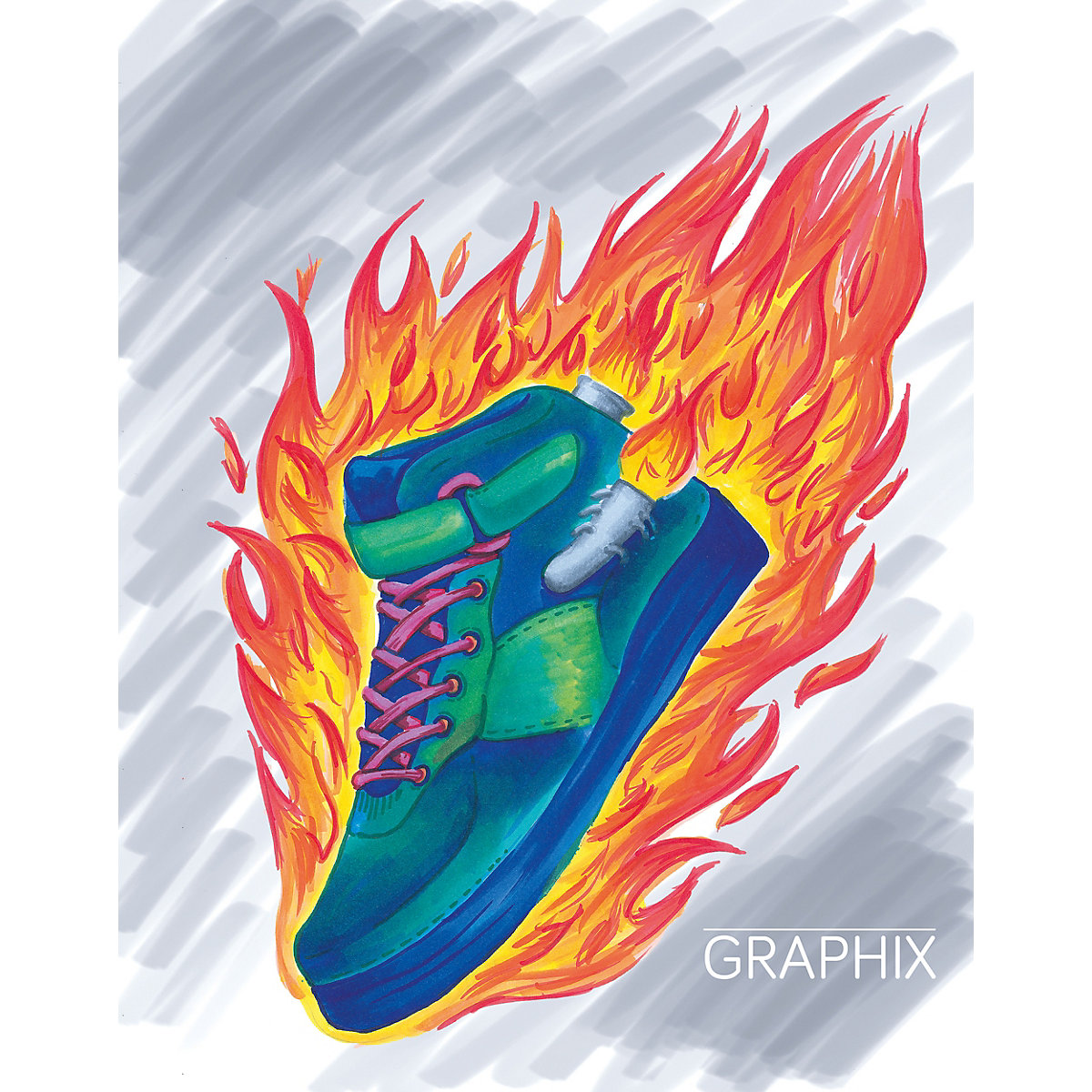 Sketch Marker Graphix HEAT, 6er-Set
