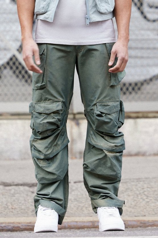 Parachute Hose mit Taschen