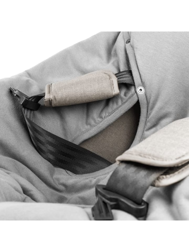 Zamboo Einschlagdecke für Babyschale - leicht gefüttert in grau günstig kaufen onesize