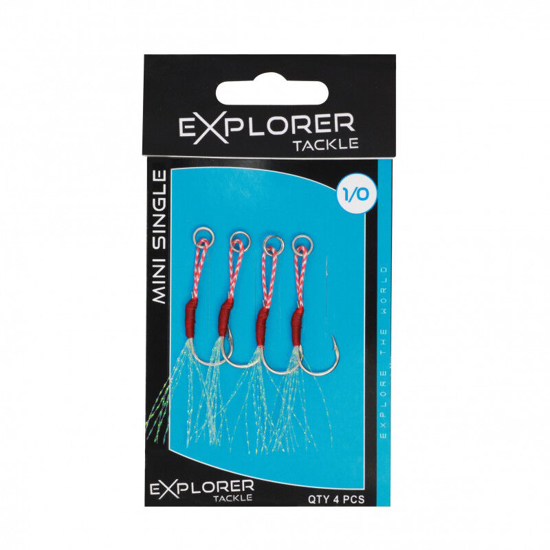 Explorer Tackle Assist Hook - Mini Single (x4)