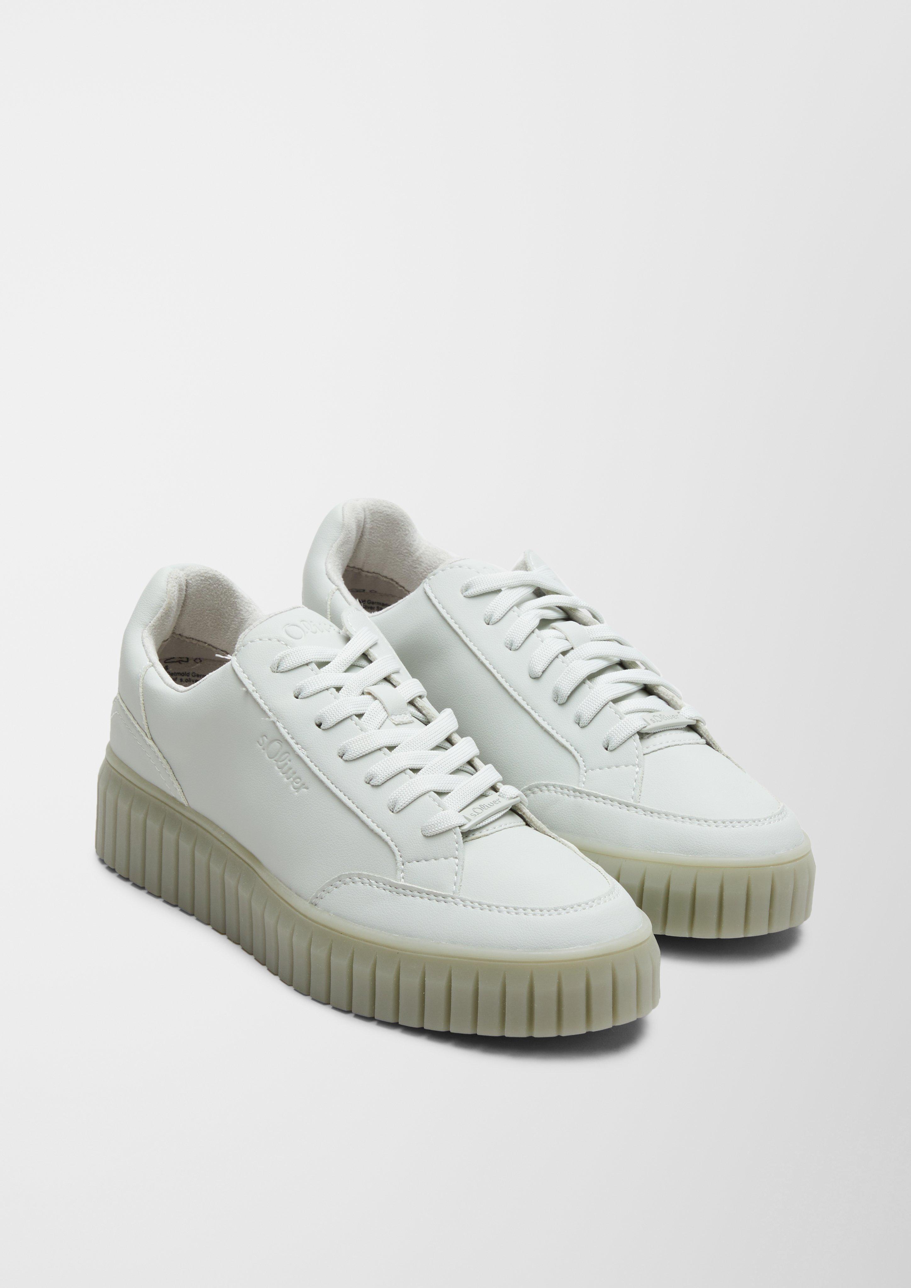 Sneaker in Leder-Optik  6007325-804