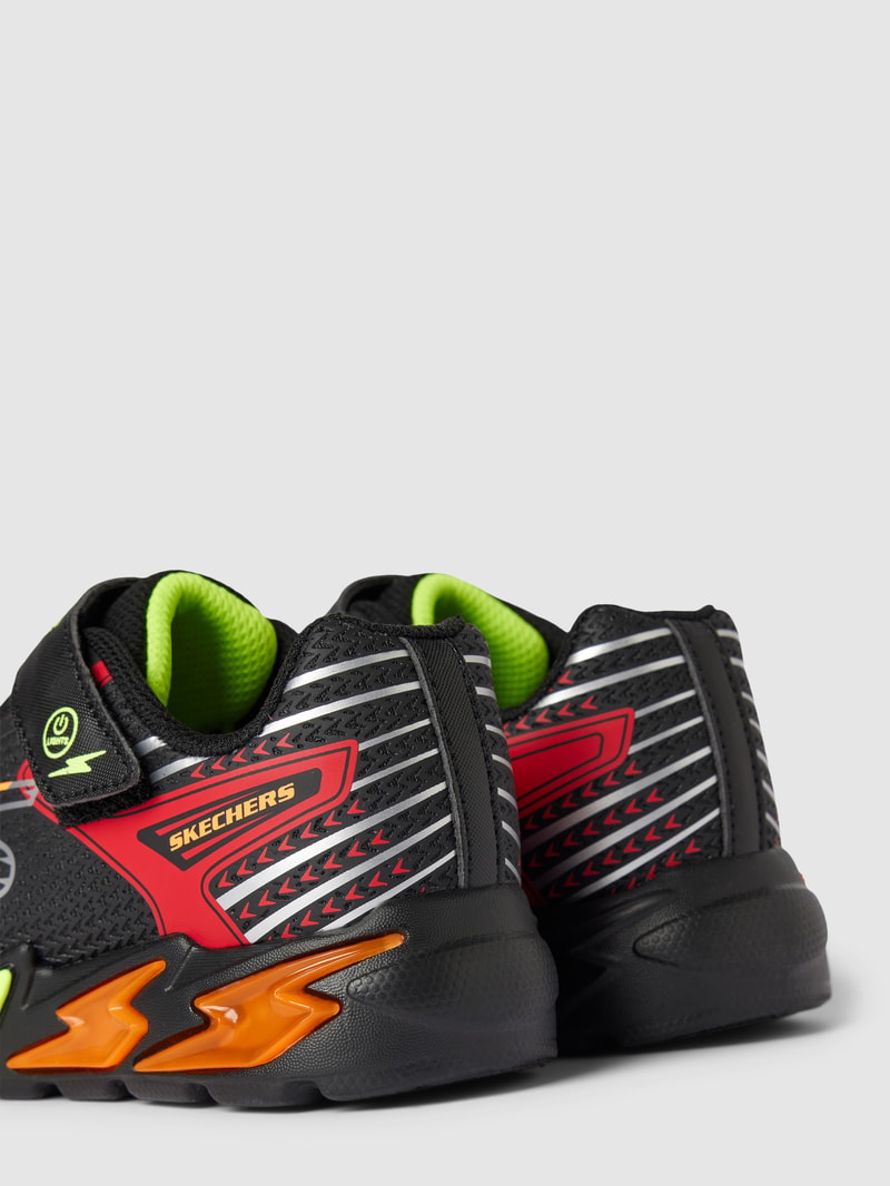 Sneaker mit Label-Details Modell 'BOLT' in schwarz