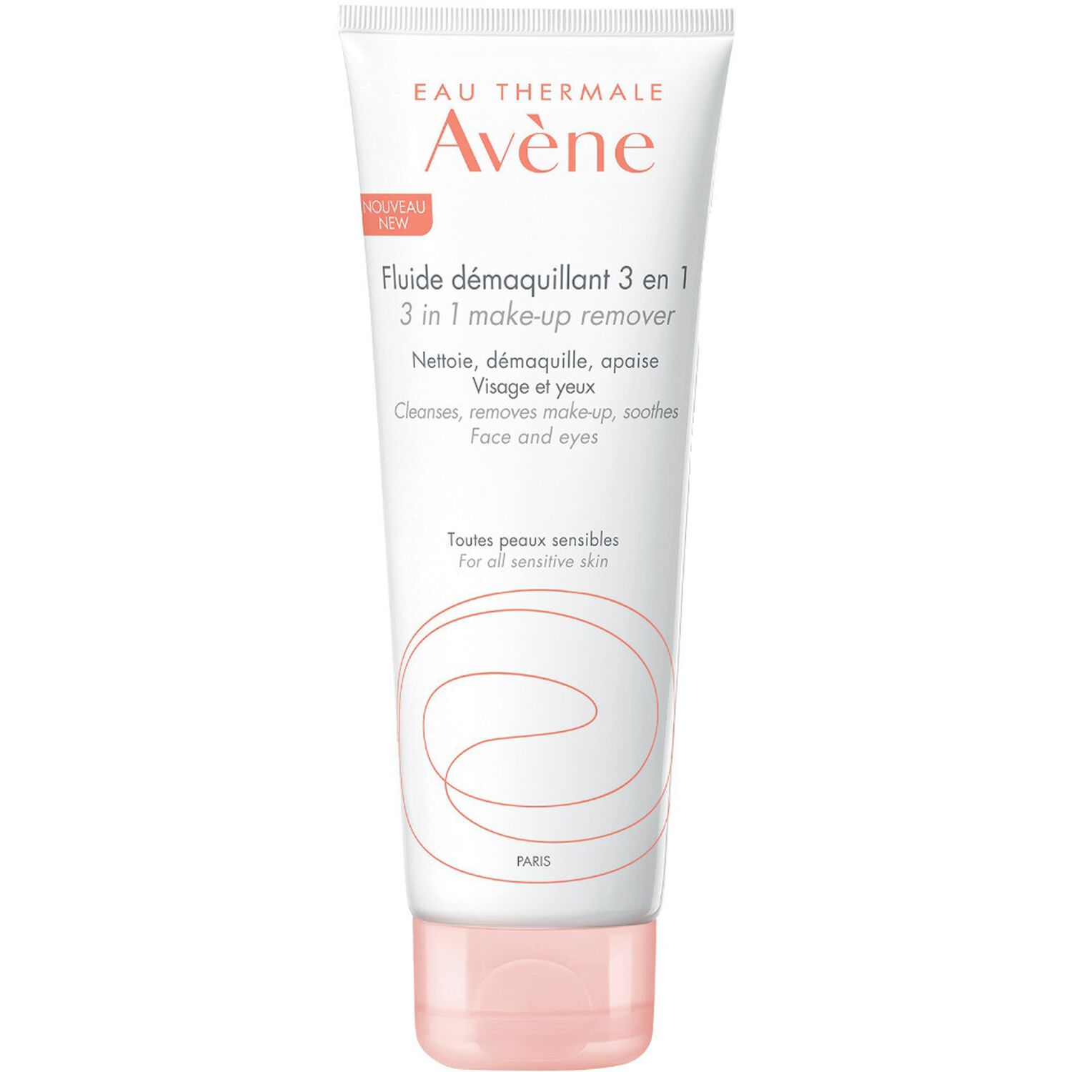 Eau Thermale Avène Fluide Démaquillant 3 En 1 Nettoie, Démaquille & Apaise - Peaux Sensibles 200 ml