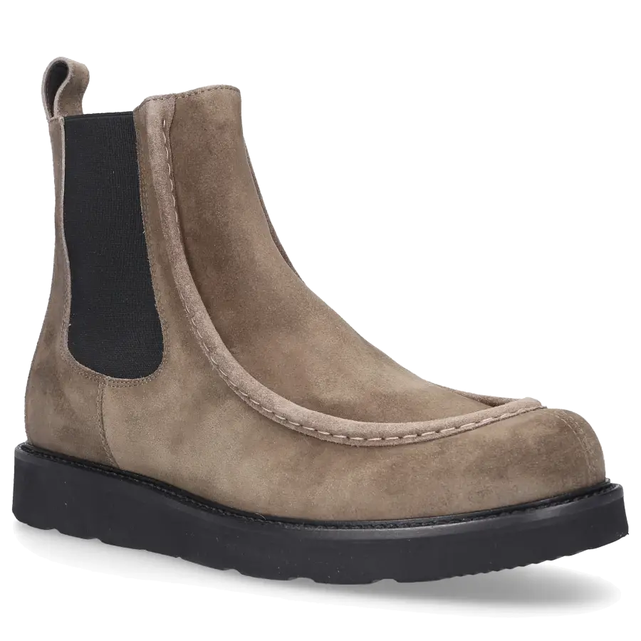 EN AVANT - Chelsea Boots 472-01 Veloursleder - braun