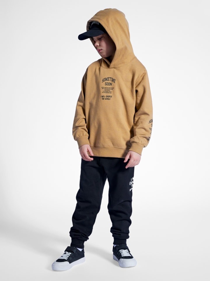 Sometime Soon Sometime Soon Kapuzenpullover Stmdimas Hoodie Kinder in SEPIA TINT günstig kaufen