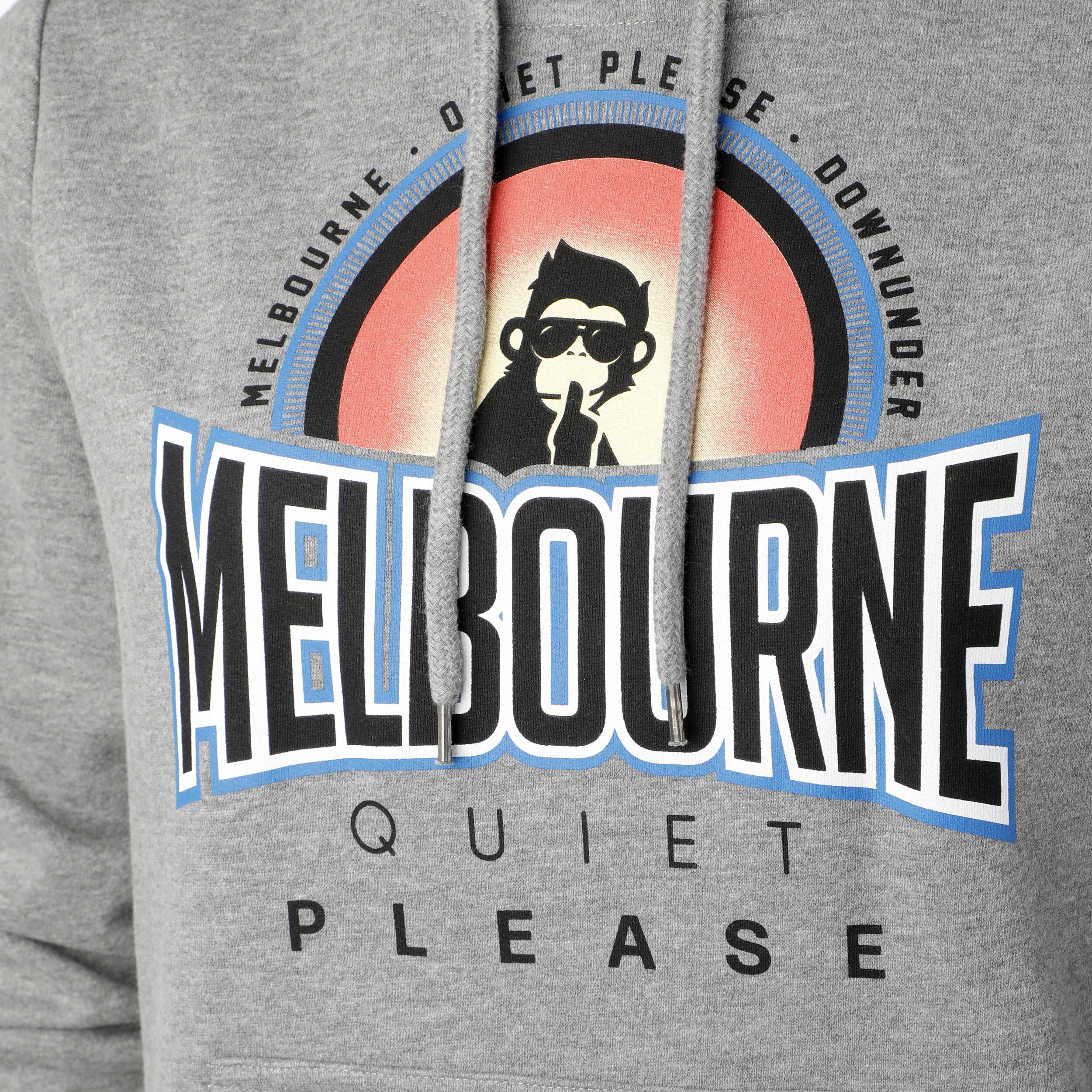 Melbourne Sunrise Hoody Damen - Grau, Mehrfarbig