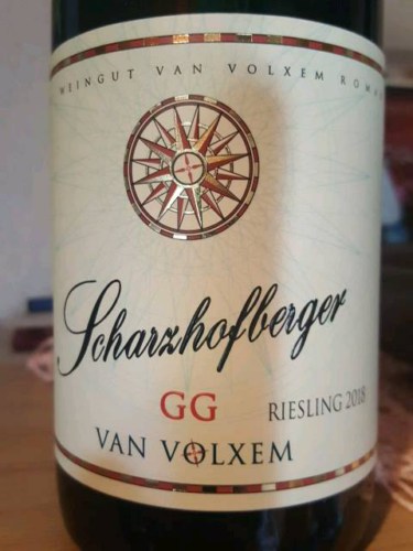 Van VolxemScharzhofberger Riesling GG 2021