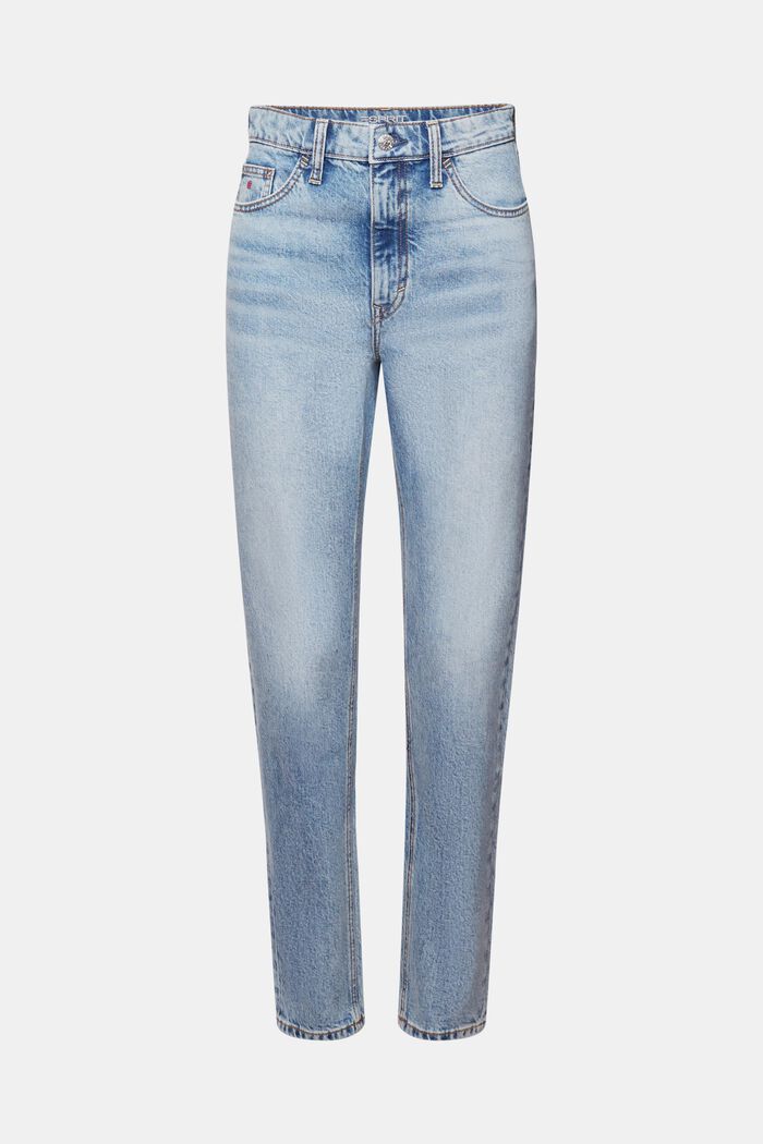 Klassische Retro-Jeans mit hohem Bund