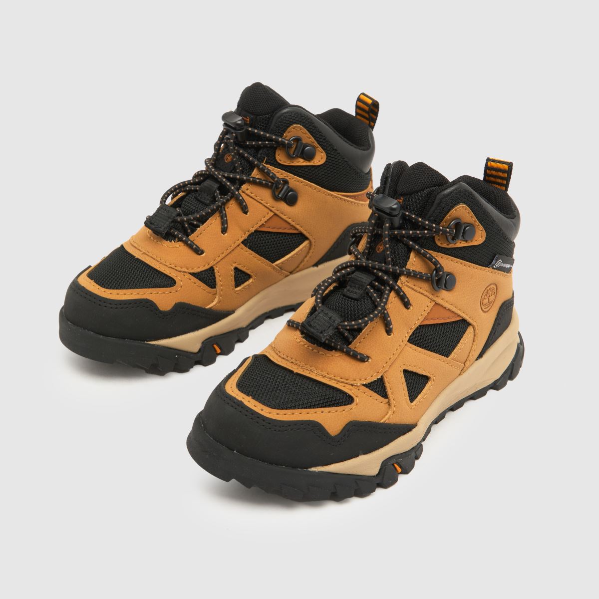 Timberland Lincoln Peak fiú kisgyermek csizma barna színben