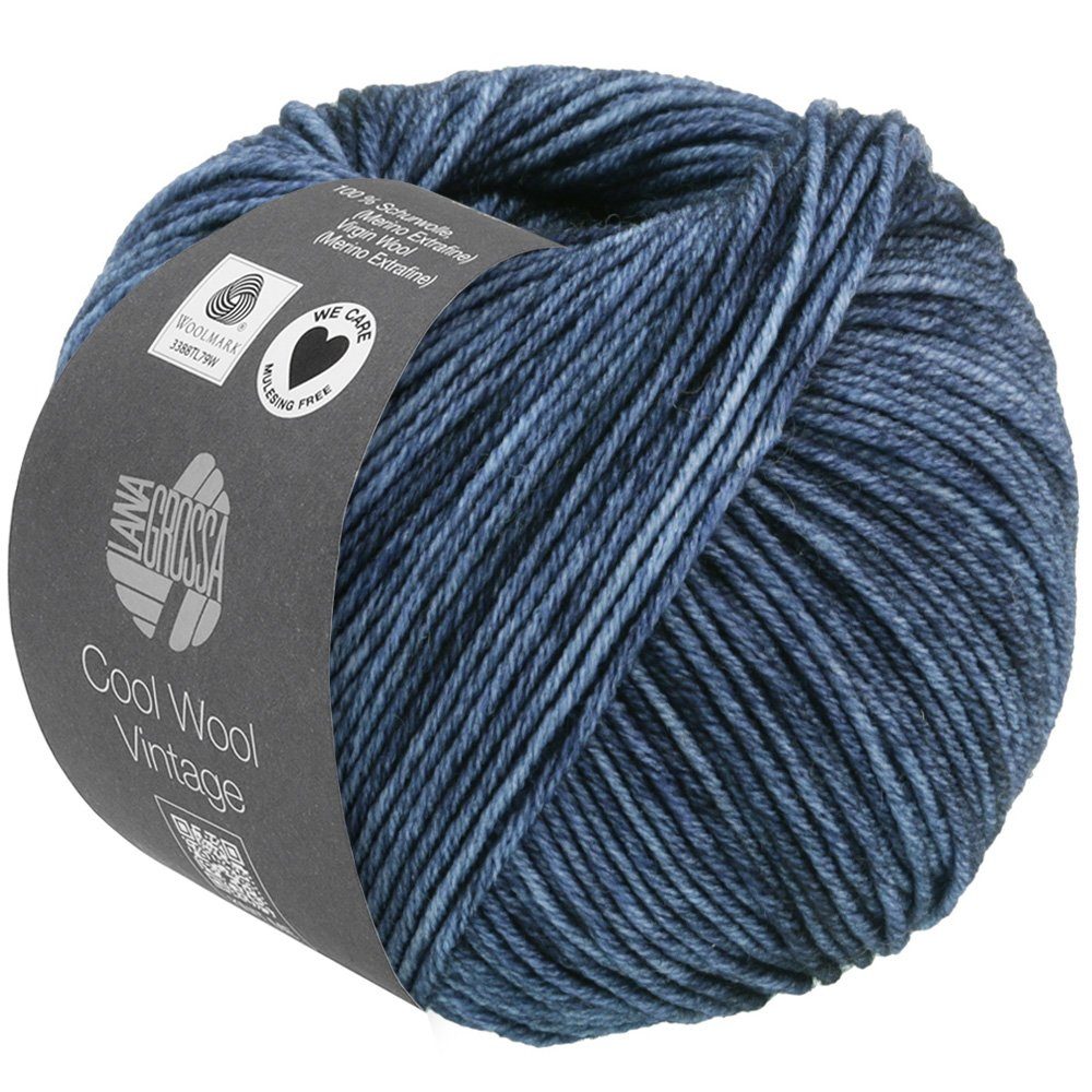 LANA GROSSA Lana Grossa - Cool Wool Vintage Häkelwolle, 160 m