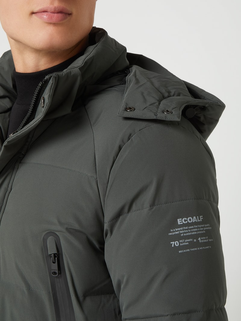 Parka mit Wattierung Modell 'Ampueralf' - wasserdicht in khaki