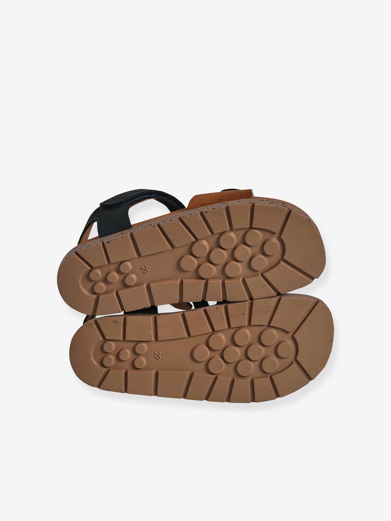 Vertbaudet Kinder Klett-Sandalen - marine