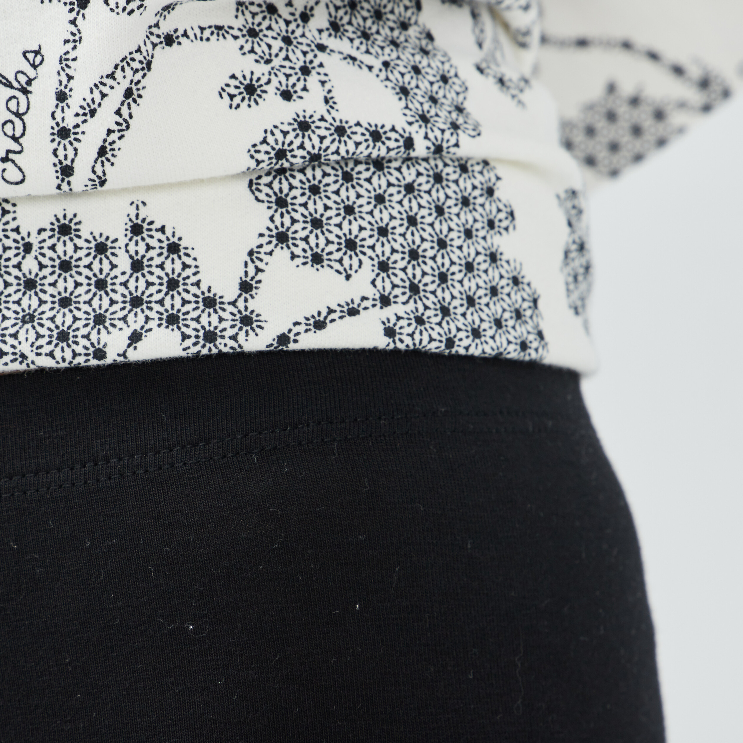 Legging long taille haute noir femme | La Halle