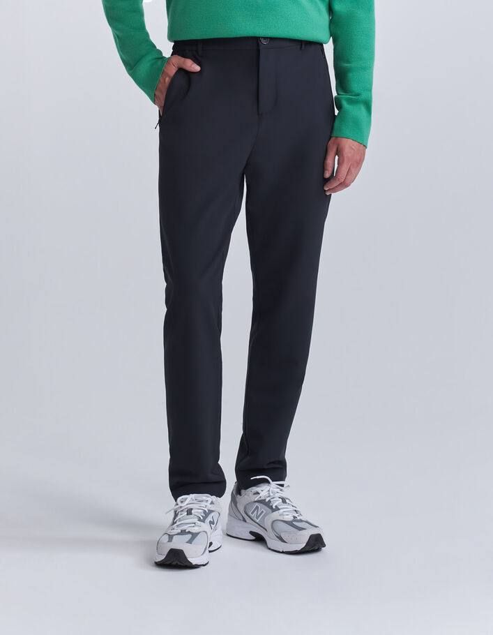 Jogpant noir nylon technique 37.5° Homme