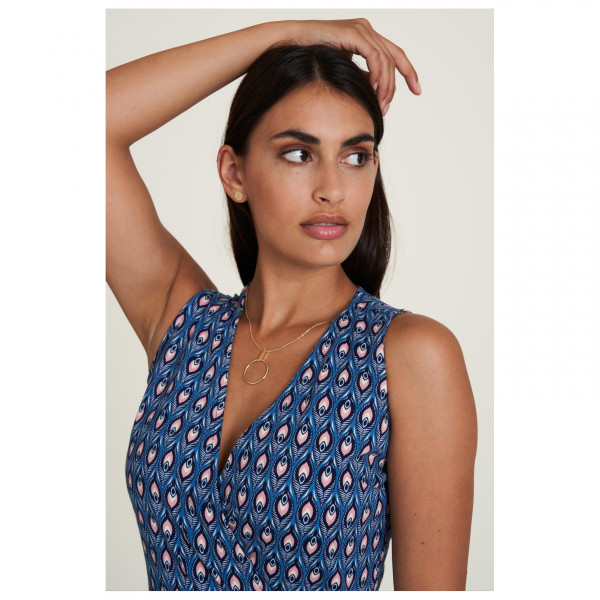 Tranquillo - Women's V-Neck Jersey-Kleid Sleeveless - Kleid