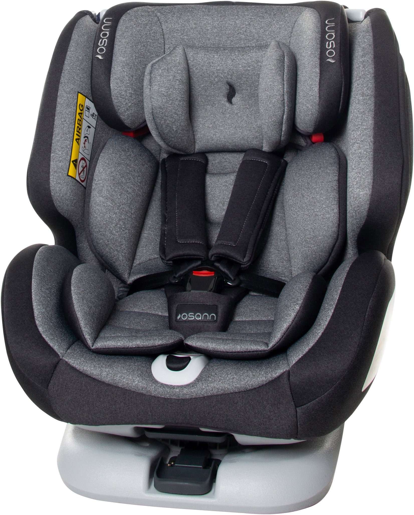 Osann Autokindersitz ONE360° Universe Grey, bis: 36 kg, (1-tlg), ab 3 bis ca. 12 Jahren