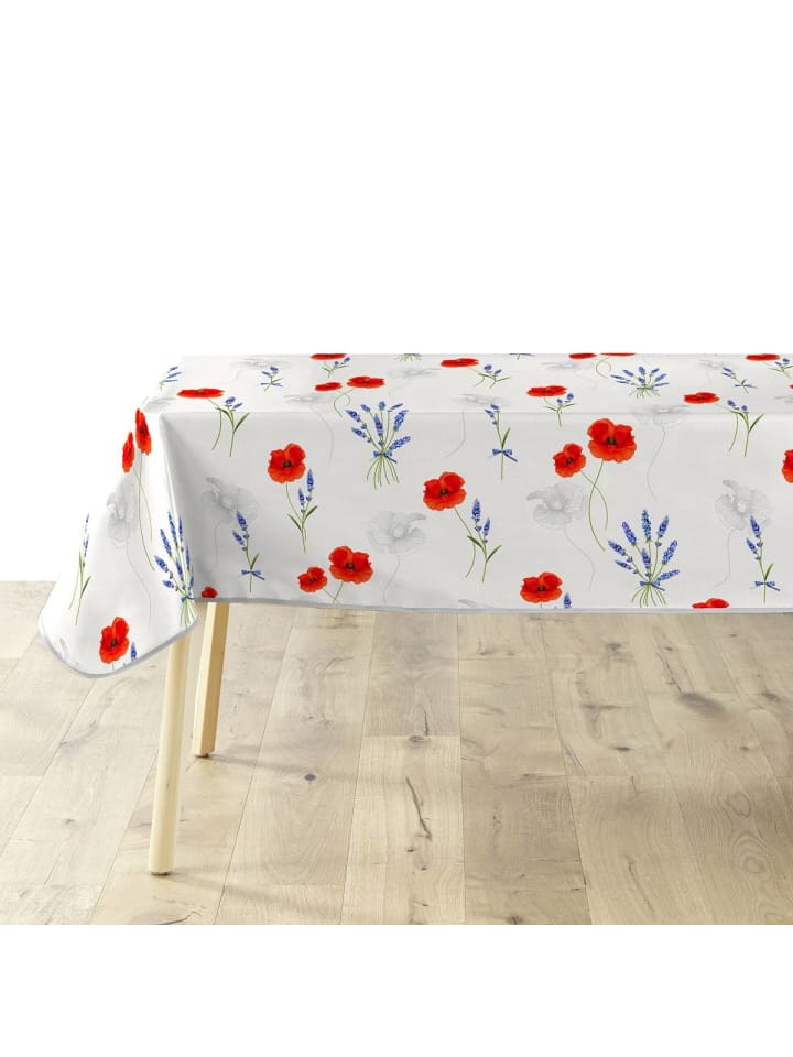 Douceur d’Intérieur Wachstischdecke in weiß günstig kaufen onesize