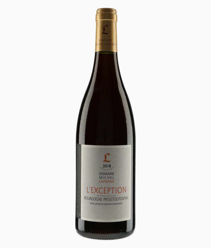 Bourgogne Passetoutgrain L'exception 2018LAFARGE MICHEL