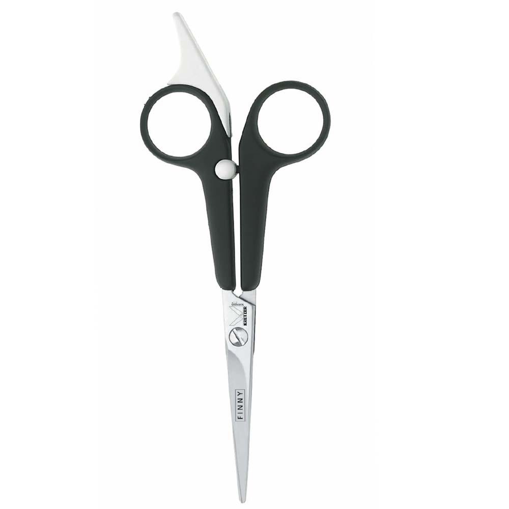 Kretzer Finny T-Hair schwarze Haarschere 5