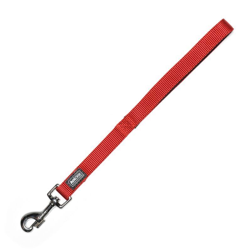 AniOne Hundeleinen AniOne Kurzführer Classic rot
