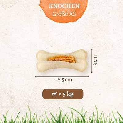 8in1 Delights Strong Kauknochen Huhn XS