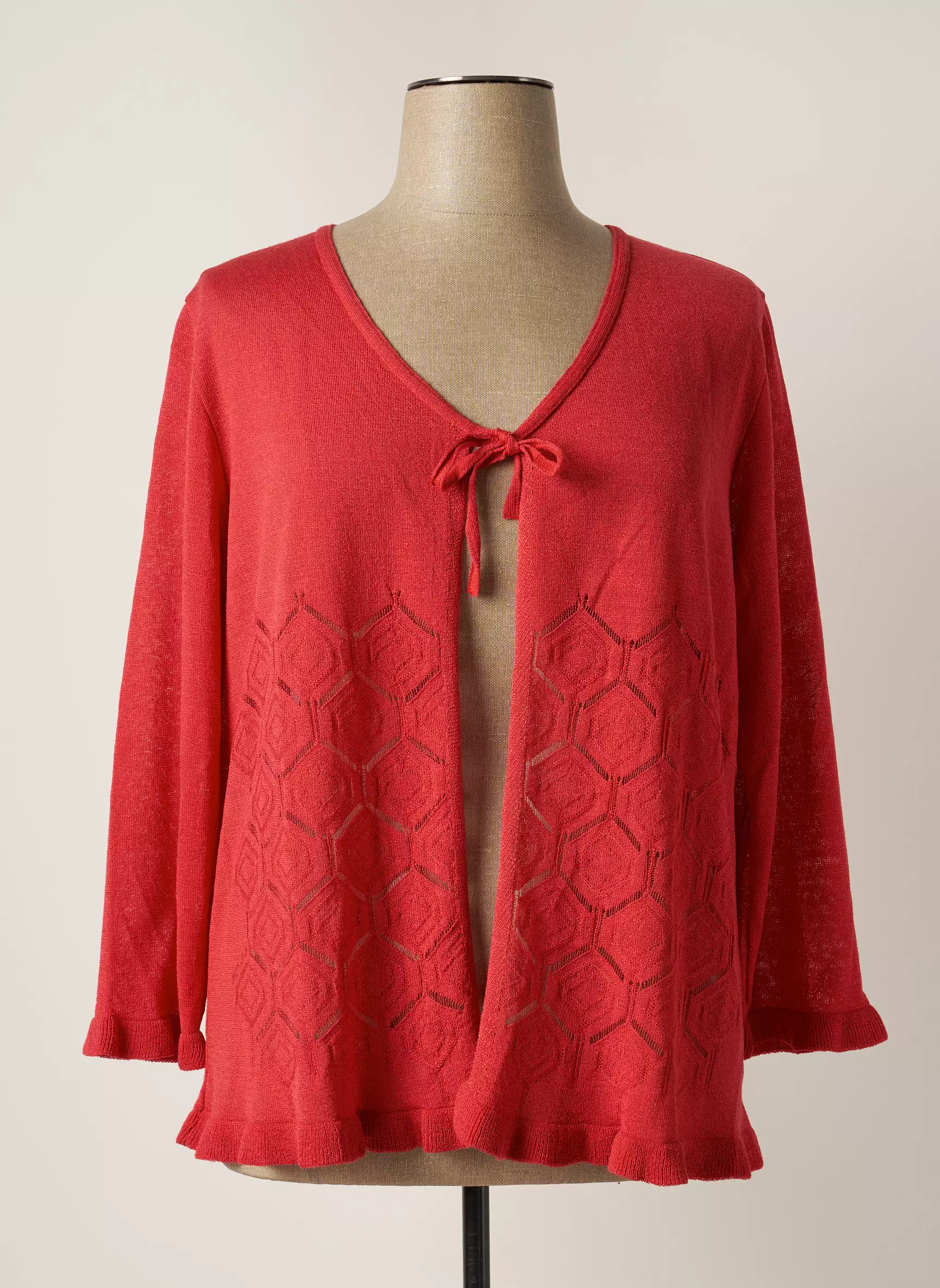 Telmail Cardigans Femme couleur rouge