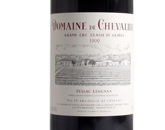 Domaine de Chevalier Rouge 1999, Cru Classé de Graves Bordeaux Pessac-Léognan