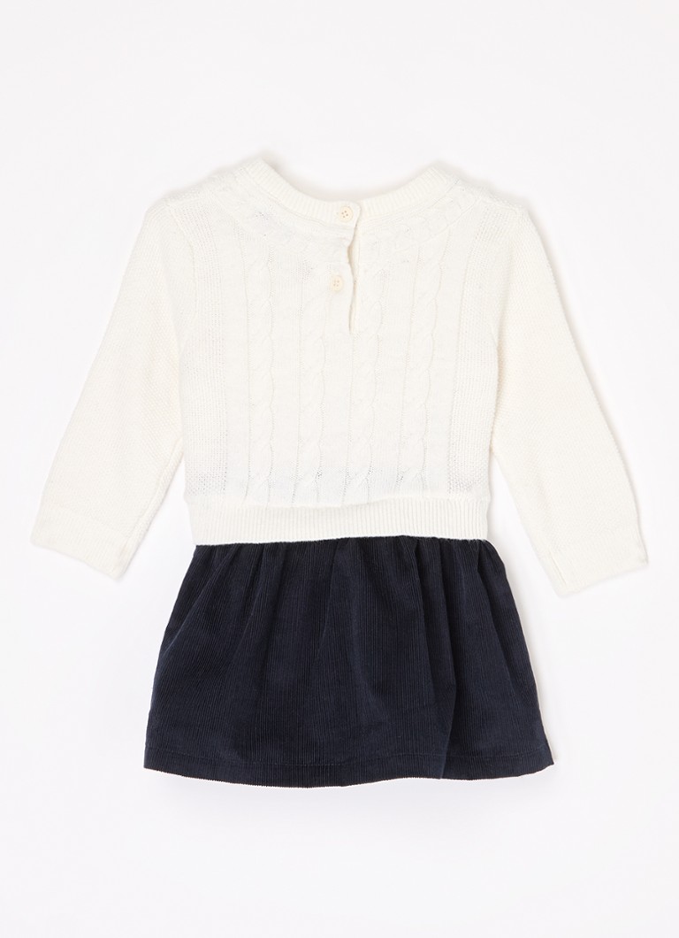 Vestido suéter Tommy Hilfiger com tranças em mistura de lã