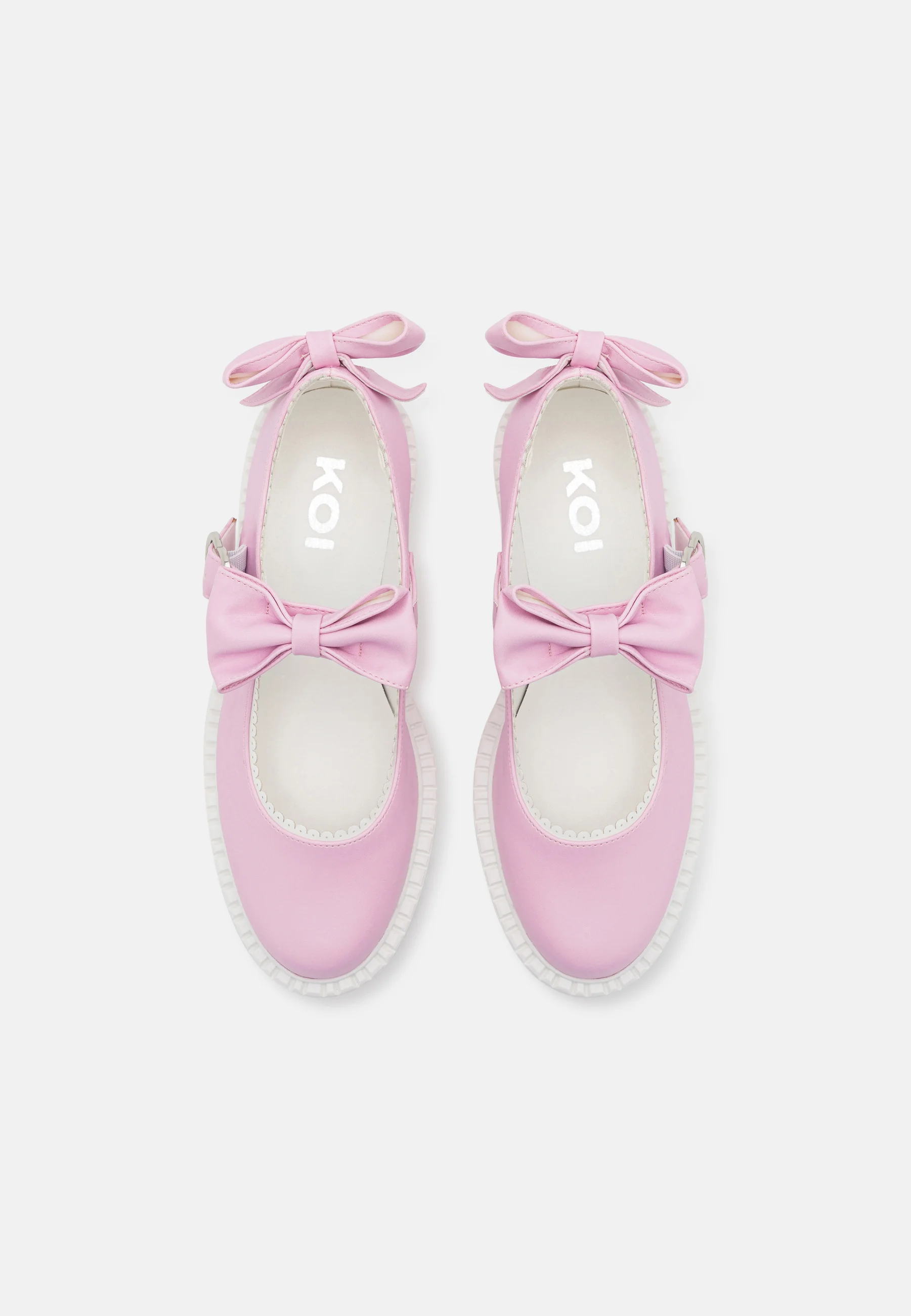 Koi Footwear ZAPATOS MARY JANE DE ENCAJE CON PUNTO DE HADAS - Zapatos de plataforma