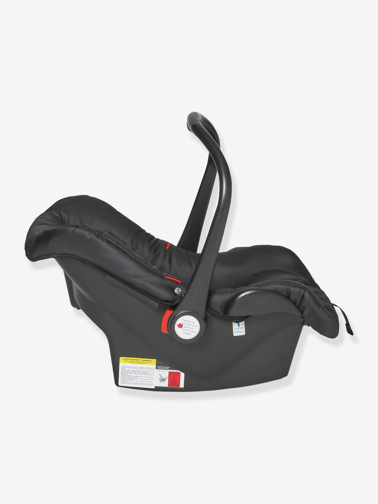 Combiné duo babycoque + poussette vertbaudet Primacity gris