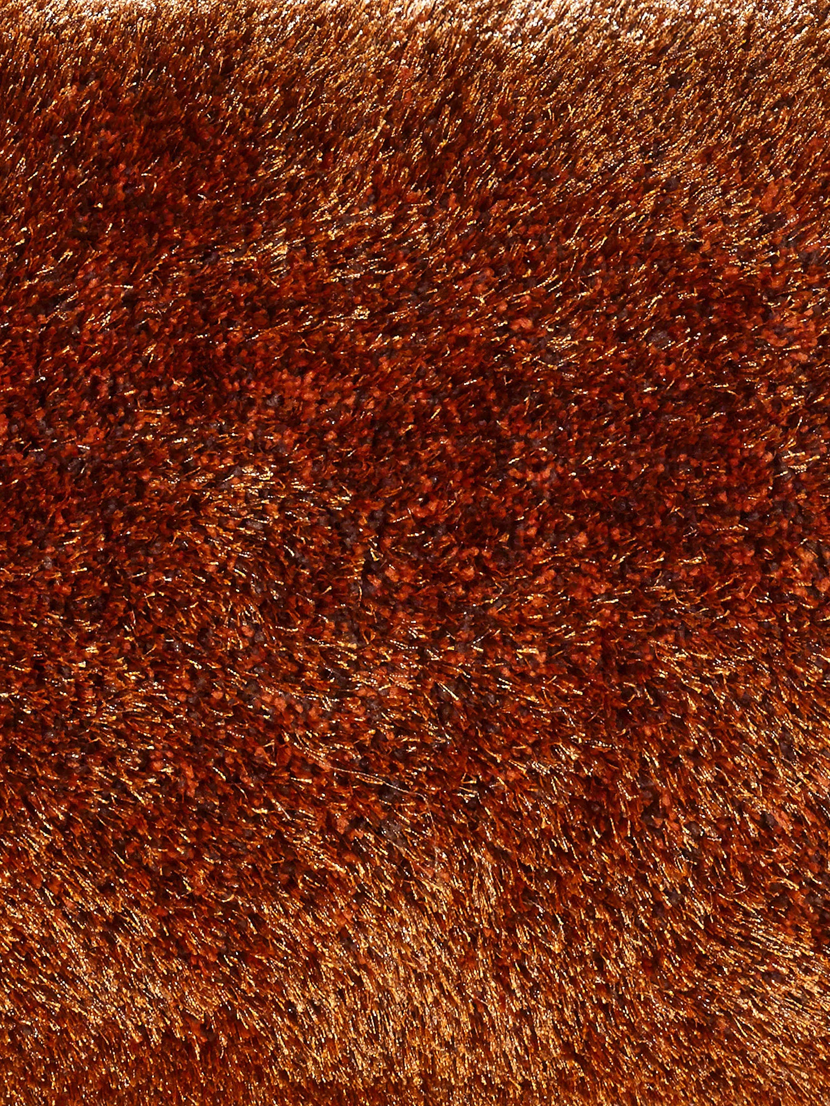 Vernissage Hochflor-Teppich, Kupfer