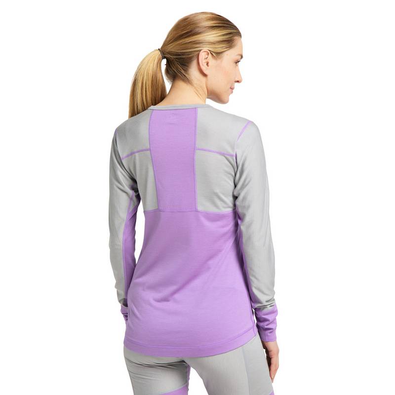 Haglöfs Natural Blend Tech Crew Neck Langarmshirt Damen