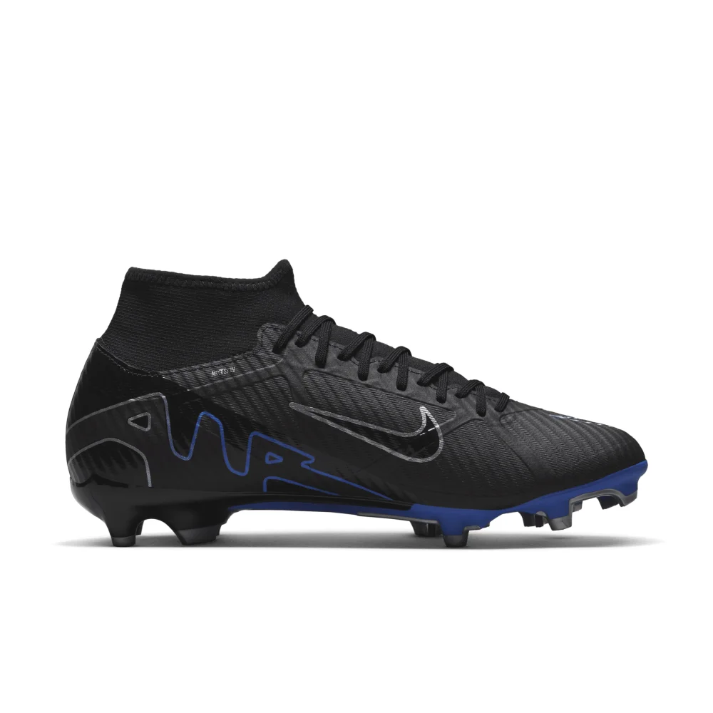 Nike Zoom Mercurial Superfly 9 FG MG Academy DJ5625-040 / schwarz