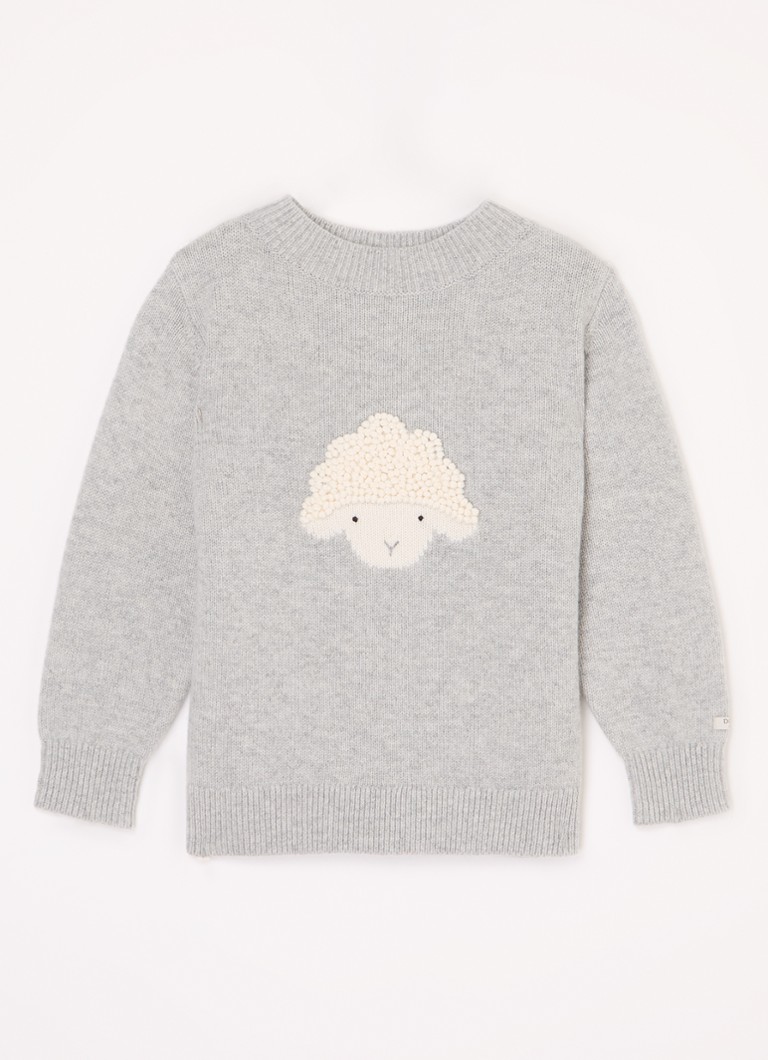 Donsje Amsterdam Pulover din lână merinos din tricot fin