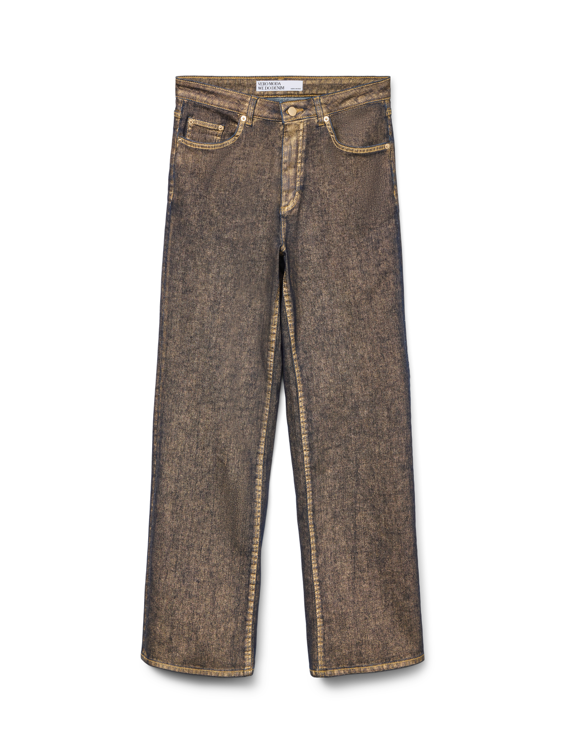 VMTESSA Hohe Taille Weiter Beinschnitt Jeans