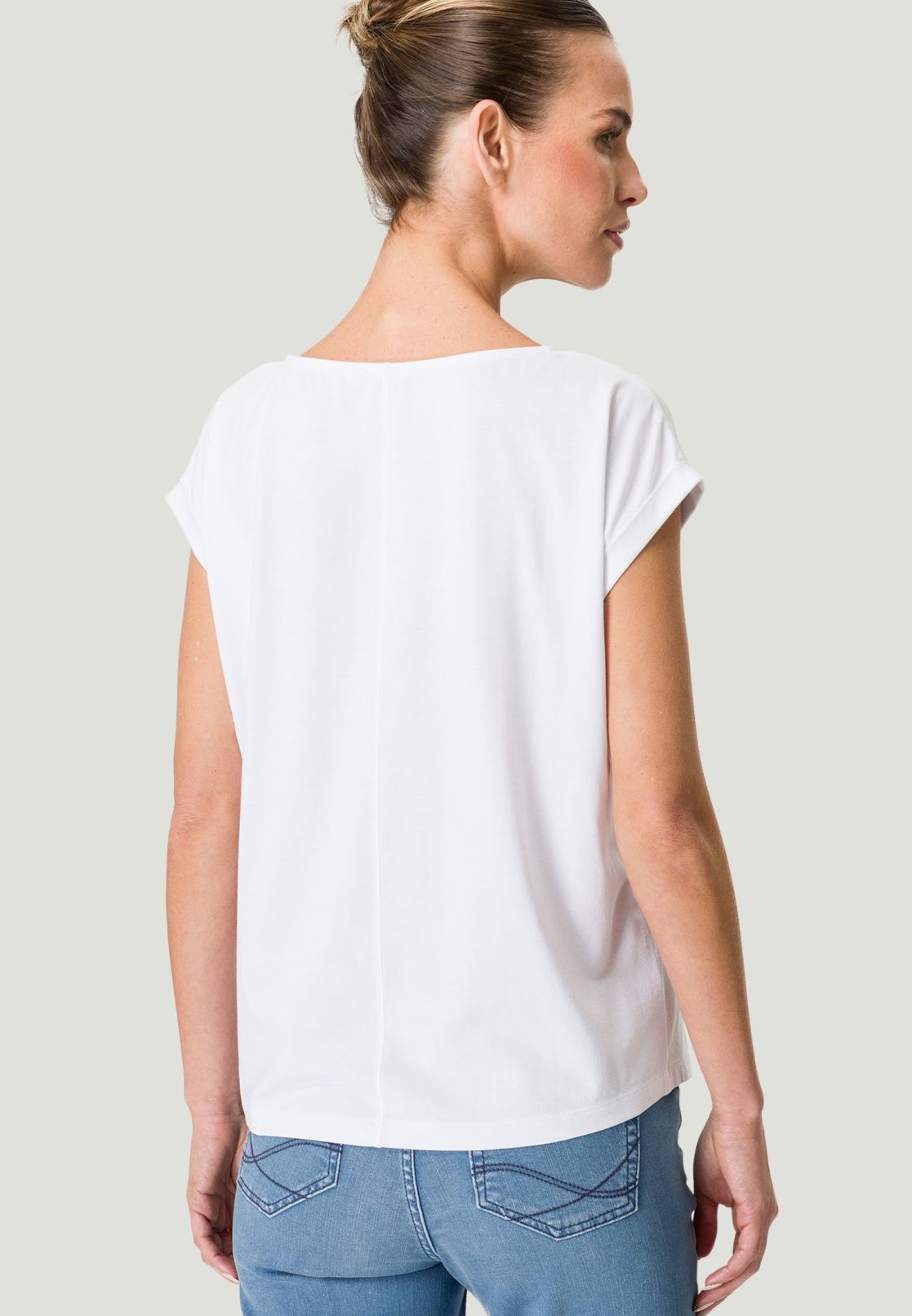 Shirt mit Rundhalsausschnitt