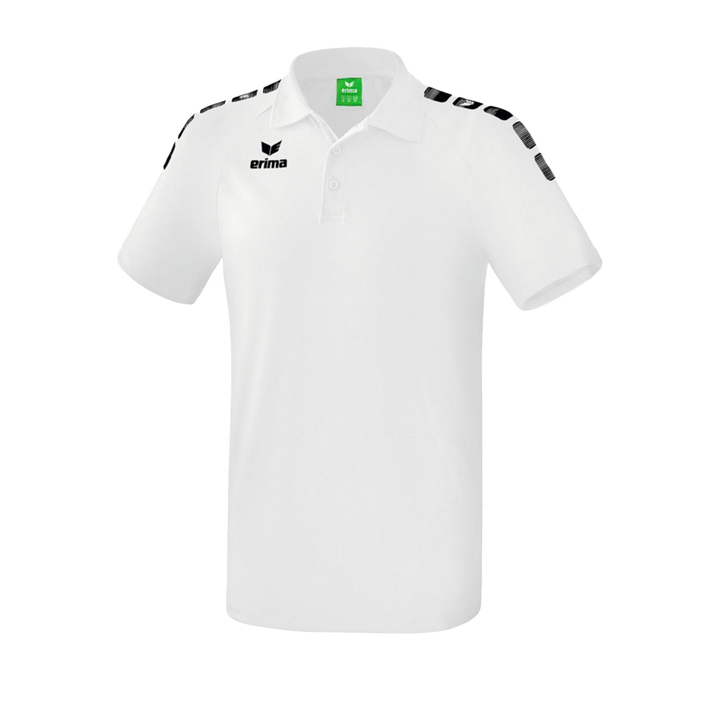 Erima Essential 5-C Poloshirt Kids Weiss Schwarz