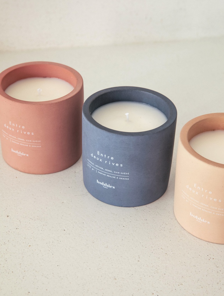 Bougie - Bleu Ardoise