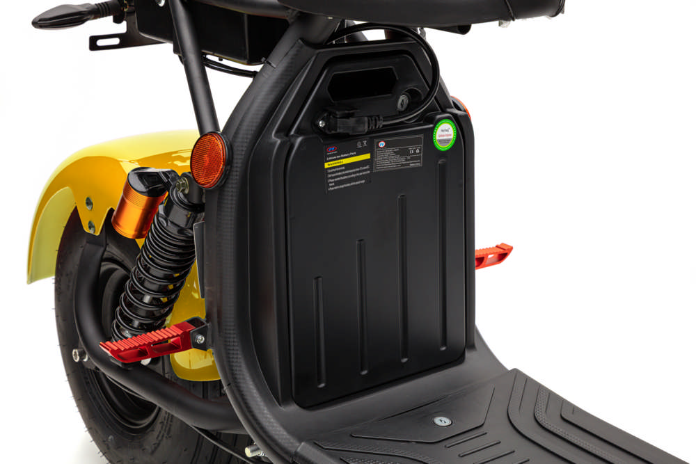 Econelo Elektro Zweiradroller ECONELO CHOPPER CMD05 Gelb