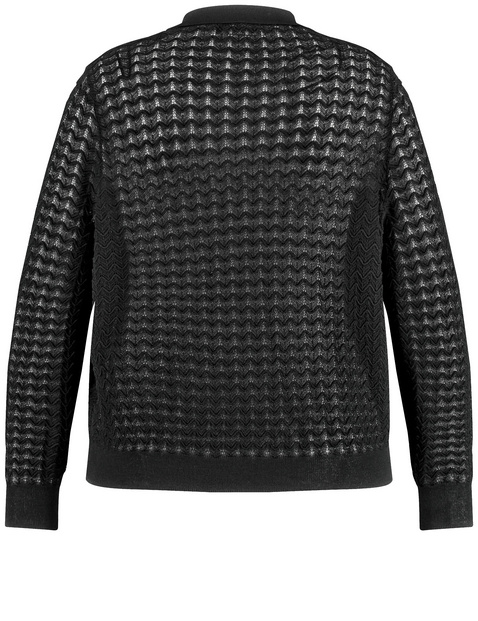 Pullover mit aufregender Zick-Zack-Struktur