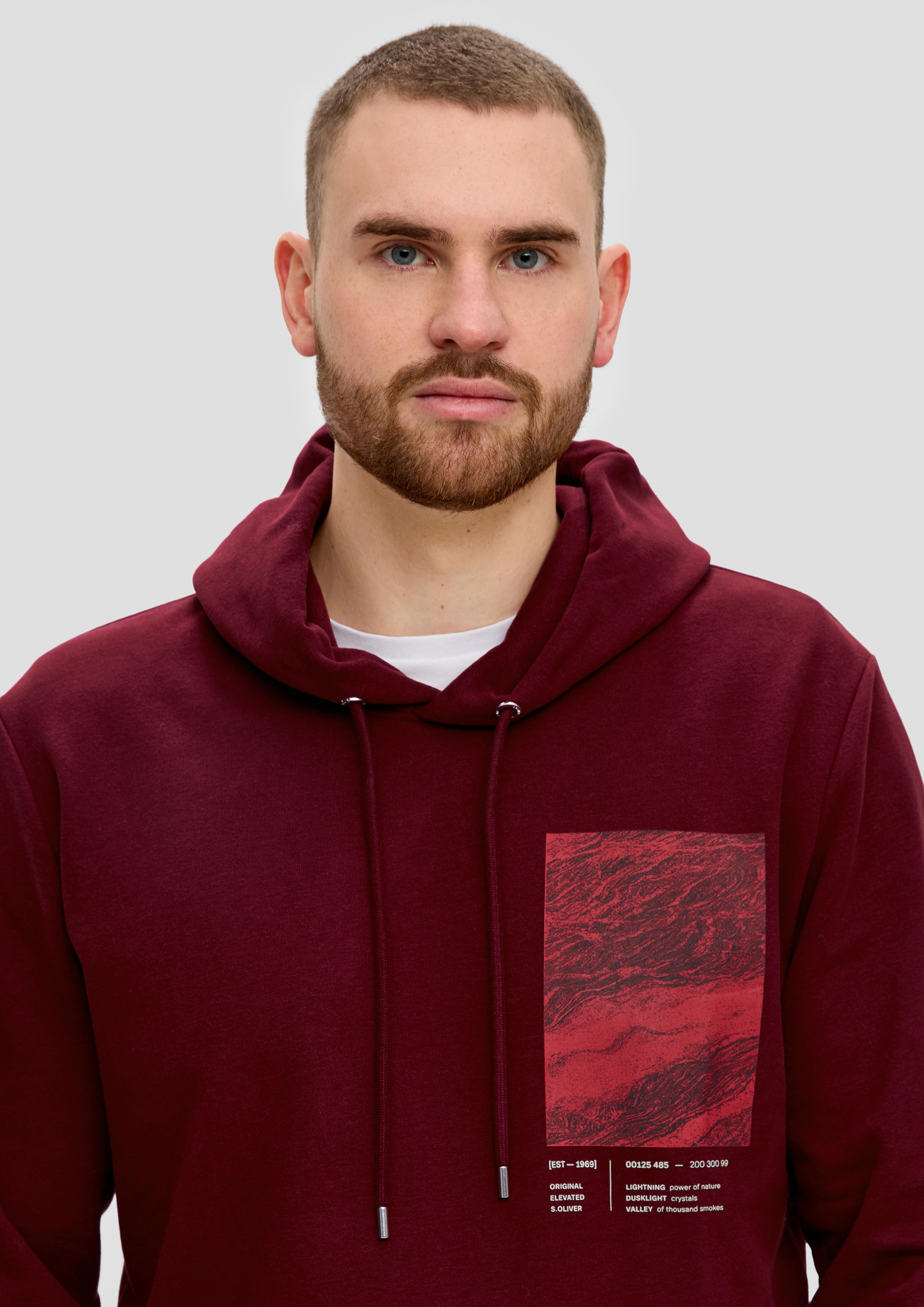 Kapuzensweater mit Frontprint  2143333-39D1