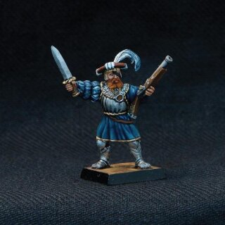 Landsknecht Officer (sword, handgun) (28 mm)