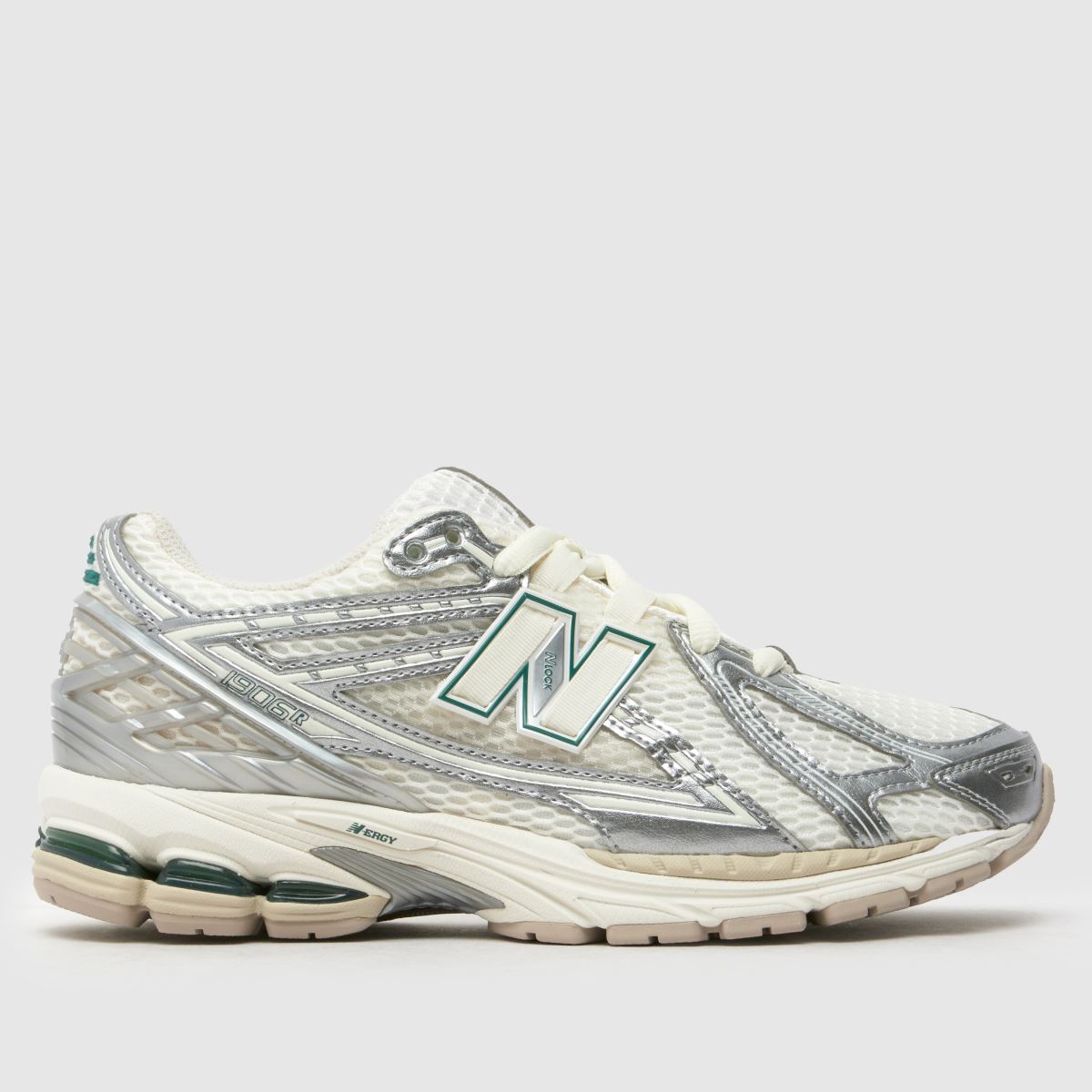 New Balance 1906r sportcipő fehér és ezüst színben