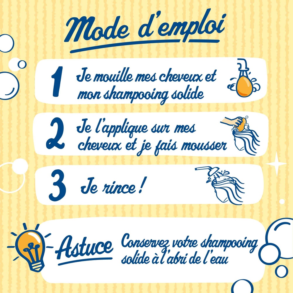 DOP Dop Solide Shampooing solide aux Oeufs