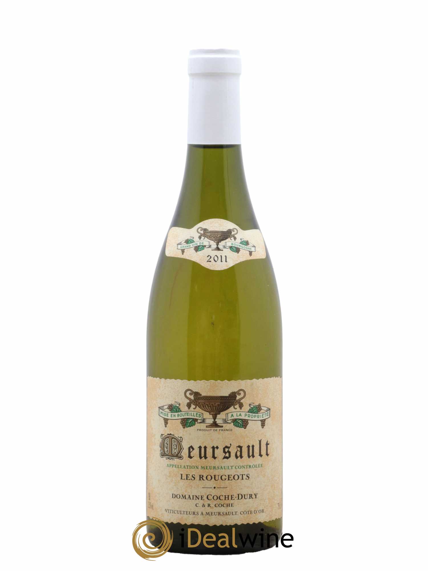 Meursault Les Rougeots Coche Dury (Domaine)  2011 - Lot de 1 Bouteille