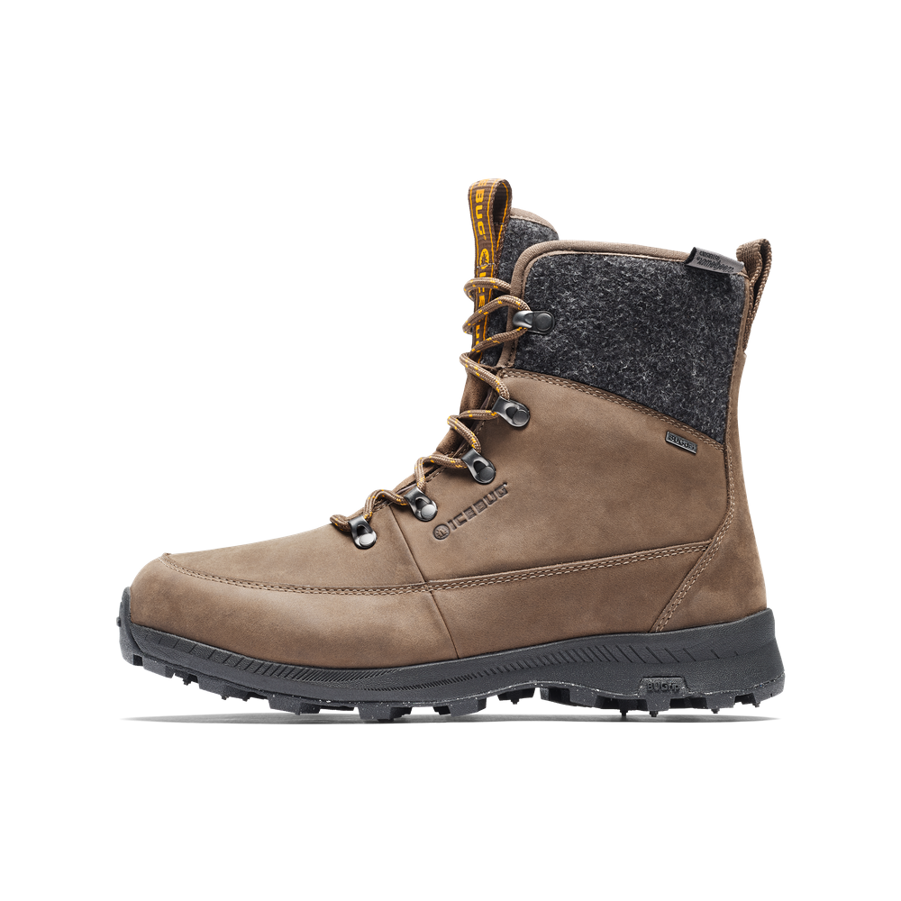 Icebug Adak ReWool Womens BUGrip Coffee Grey H41002-9B / braun
