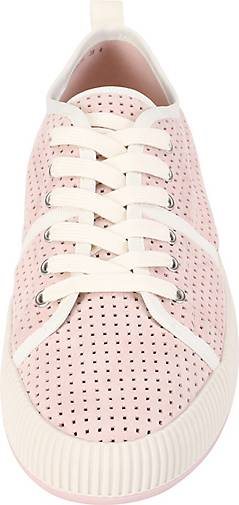 ekonika Sneaker aus perforiertem Veloursleder