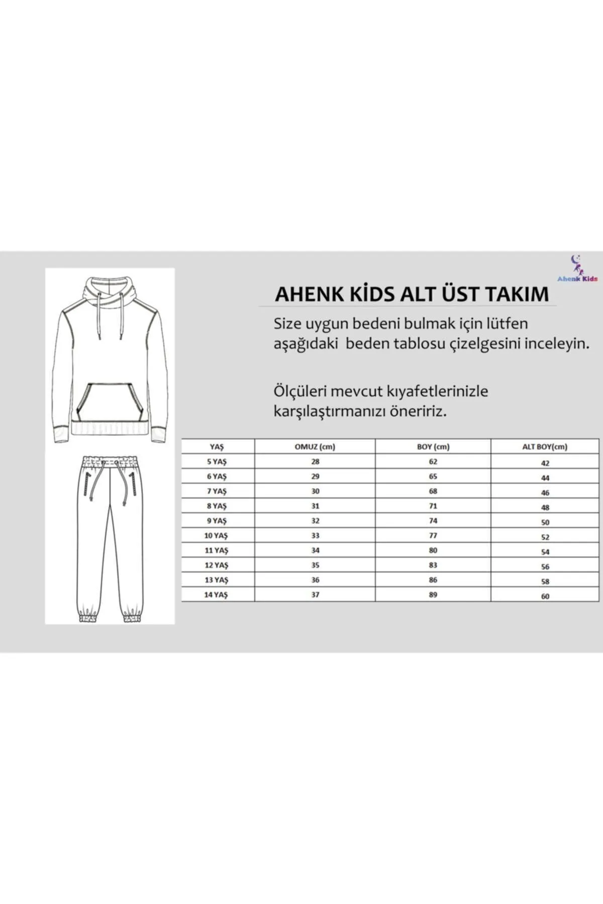 AHENGİM  Junges bedrucktes Trend-Trainingsanzug-Set für Mädchen Ak2233