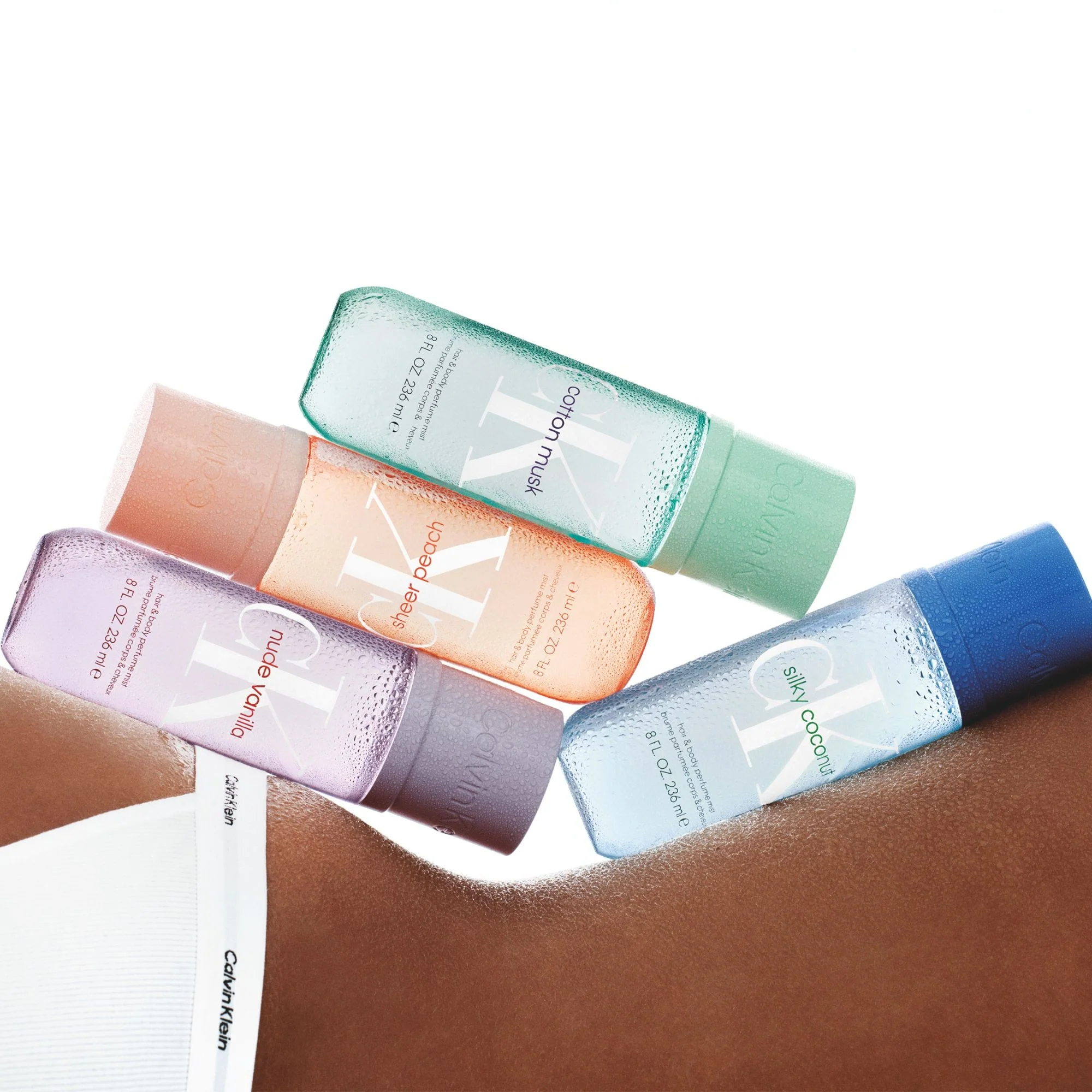 CK Telový sprej Sheer Peach - Unisex aromatická voda, aromatická voda